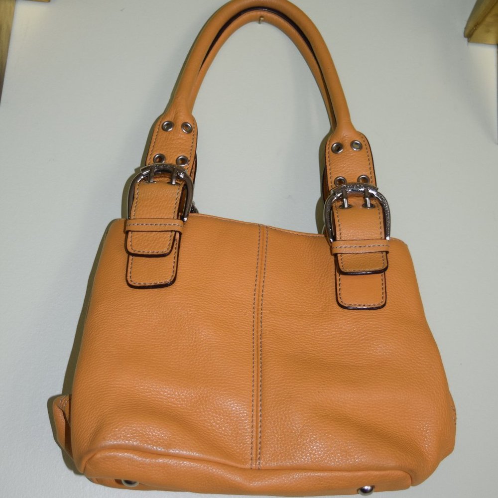 teangelo yellow sashel handbag small